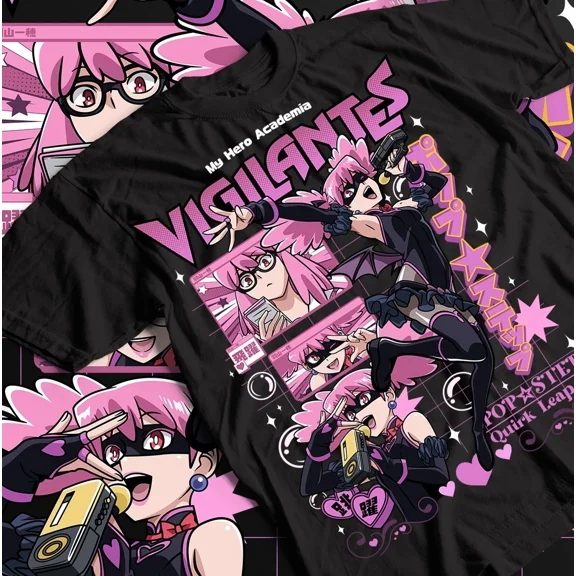 Reprint Rare Pop Step Anime Summer Vibe T-Shirt, My Hero Academia Graphic Tee Gift Shirt