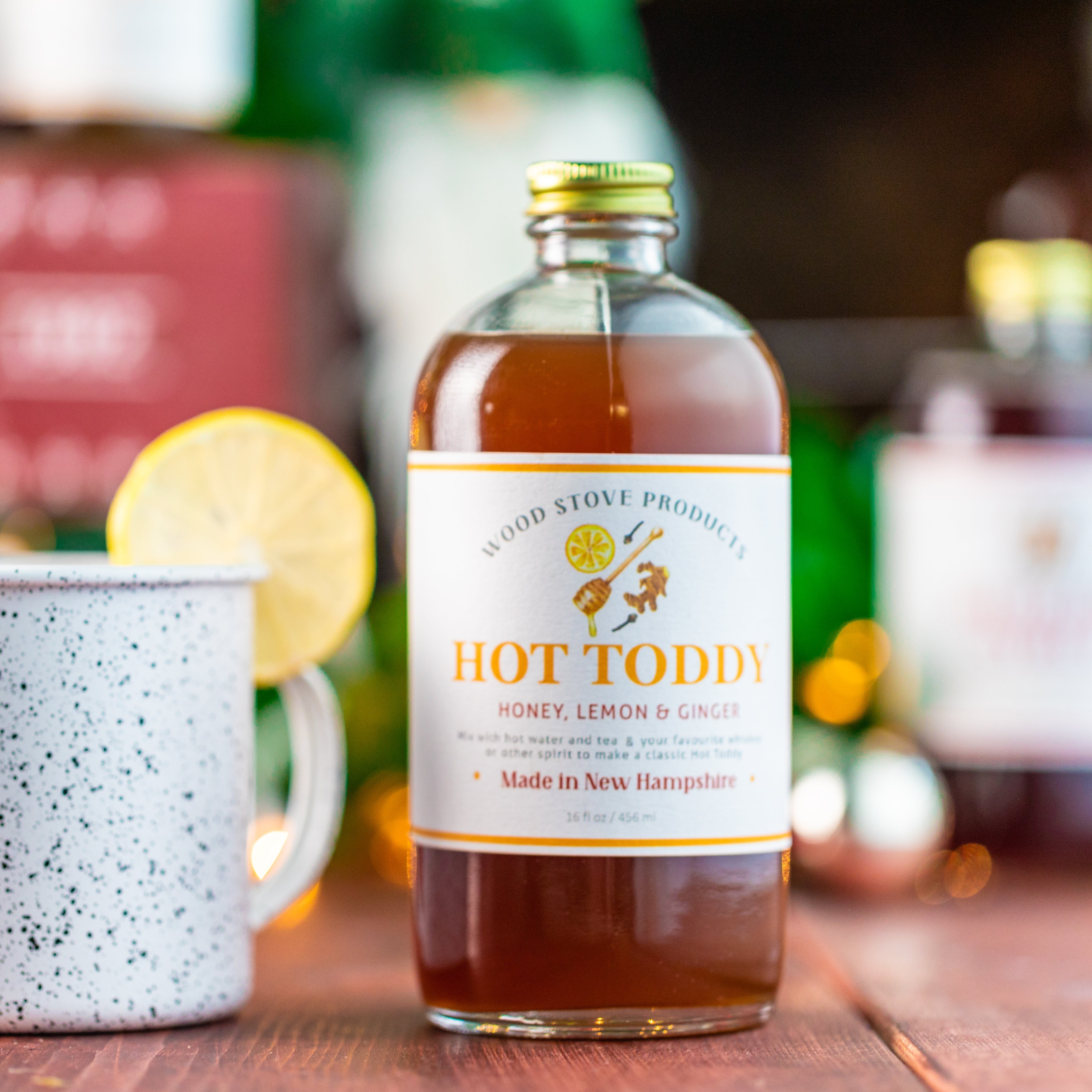 Hot Toddy Mix (Honey, Lemon & Ginger), 16oz