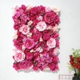 thumbnail image 3 of Artificial Silk Flowers Wall Panel Wedding Party Floral Backdrop Rose, 3 of 6