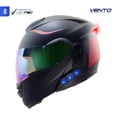 thumbnail image 1 of Casco para Motocicleta VENTO Gtv1 Bluetooth L Negro/Rojo, 1 of 9