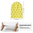 thumbnail image 2 of Gaeub Cheese 1 Print Unisex Knitted Hat,Warm Winter Beanie,Unisex Fashion Knit Cuffed Cap,Ski Hat for Men and Women, 2 of 6