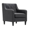 thumbnail image 1 of Serta Nina Tufted Accent Chair Charcoal Gray, 1 of 6