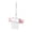 Pink, variant on Candy Shaped Bird Chew Toy, Hanging Paper Shredding Parrot Toy, Cage Enrichment for Cockatiel Conure African Grey Finch(Green)
