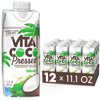Vita Coco Pressed Organic Coconut Water, Nutrients & Electrolytes Rich, 11.1 fl oz, 12-Pack