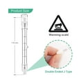 thumbnail image 3 of 5-pack halogen bulbs R7S T3 118mm 500W 120V, J-type halogen bulb, 3 of 5