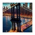 thumbnail image 4 of Landscape Tablecloth, American City Sunset Over and Cityscape Picture Print, Dining Room Kitchen Rectangular Table Cover, Multicolor, 4 of 8