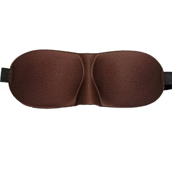 Lot de 3 - Masque de Sommeil 3D/masque pour les Yeux/masque pour les Yeux - Marron