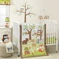 thumbnail image 1 of Bedtime Originals Ensemble de Literie 3 Pcs, Vert/marron, 1 of 4