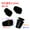3.3MM-black, variant on 10Pcs Cable Gland Connector Rubber Strain Relief Cord Boot Protector 2.8Mm-5.6Mm Wire Cable Sleeve Power Tool Accessories