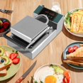 thumbnail image 4 of Kalkiam Panini Press 1000W Panini Maker Single Toaster Panini Grill Press Grill Cheese Maker Small Hot Sandwich Maker Press for Steak Bacon bearable, 4 of 9