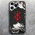 thumbnail image 3 of Berserk Comics Anime para Apple iPhone 15 14 13 12 Mini 11 XS XR X 8 7 Pro Max Plus funda de silicona suave negra para teléfono, 3 of 5