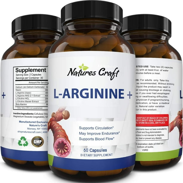 LArginine Supplement Muscle Growth and Support Boost Circulation