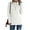 Bm-02 White, variant on Women Pullover Sweater Long Sleeve Casual Sweaters for Women Turtleneck Knit Jumper