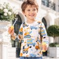 thumbnail image 2 of WXFAZCVU Baby Boy Clothes Cotton Pullover Crewneck Long Sleeve Shirts Graphic Tee Tops Size 3 Years, 2 of 4