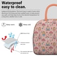 thumbnail image 3 of Womens Princess Mushroom Castle Pattern Lunch Box for Work,Insulated Lunch Bag for Women,Loncheras Para Mujer,Leakproof Adult Lunch Bag for Work,Beach,Travel,Picnic,Camping, 3 of 7