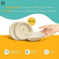 thumbnail image 4 of ECO SOUL 16 Oz [125-Pack] Tree Free Compostable Disposable Bowls (PFAS Free) | Eco-Friendly Biodegradable Heavy Duty Bowls For Dessert | Salad & Soup Bowl, 4 of 9