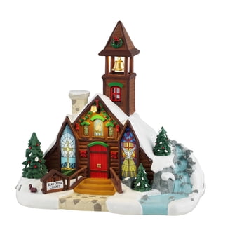 Lemax The Holly Jolly Hotel Lighted Building - Battery Operated Village Collectible For Christmas Displays