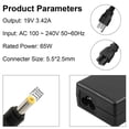 thumbnail image 3 of 65W AC Adapter Charger For Toshiba Satellite C55 C50 C850 Laptop PA3917U-1ACA, 3 of 7