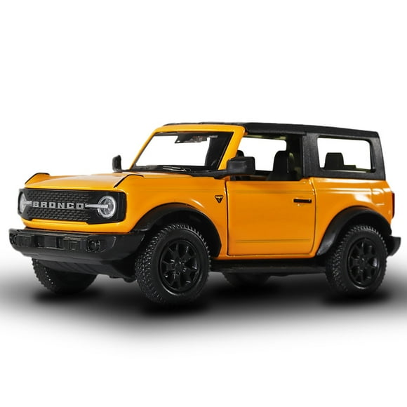 1:36 Ford Bronco Metal Off Road Vehicle Cabriolet Hard Top Fast Furious One Piece Car Toy Boy Diecast Auto Model Gift Hot Wheels
