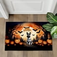thumbnail image 4 of Mummy Scottish Terrier Happy Halloween with Pumpkins Bats Spooky Fun Doormat Scottie Dog Lover Gifts Indoor Outdoor Welcome Mat - 00019, 4 of 5