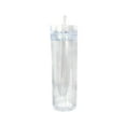 thumbnail image 1 of Vaso Con Tapa Y Pajita A Juego Vaso De Plástico De 16 Oz. Vaso De Plástico Transparente Doble Vaso Con Boquilla Recta Vaso Deportivo Sencillo Para Verano, 1 of 3