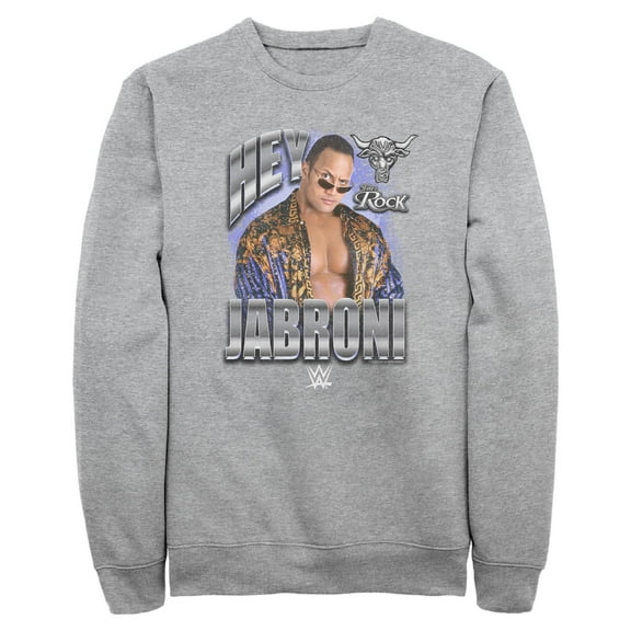 Mens WWE The Rock Hey Jabroni Sweatshirt