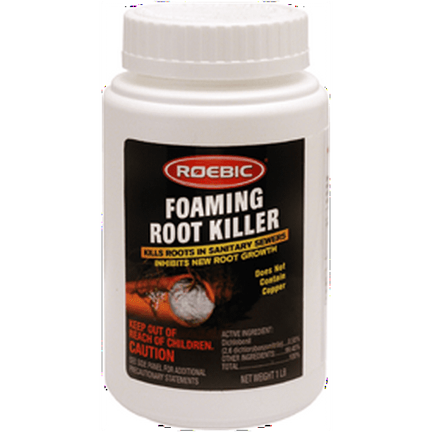Roebic Laboratories 1LB ROOT KILLER Kills Roots in Septic and Sewer