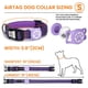thumbnail image 5 of Collar para perro ILFINDYOU, pequeño, impermeable, con soporte para AirTag, color morado, 5 of 7