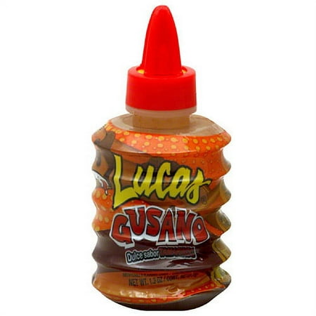 Lucas Gusano Tamarind Candy 1.34 Oz, 10