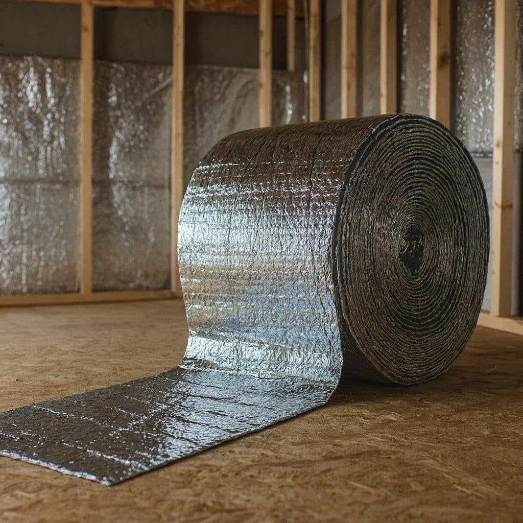 3/16" x 125' Reflective Bubble Cushioning Wrap Roll Thermal Insulation 48" x 125'