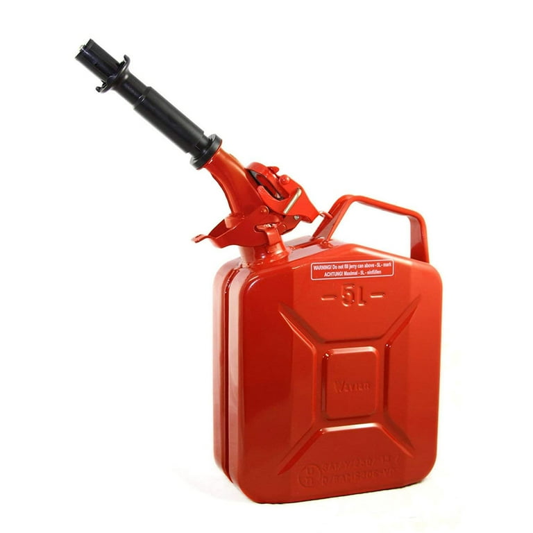 Wavian 5.3 Gal/20 L CARB Jerry Can and 1.3 Gal/5 L Steel Jerry Can