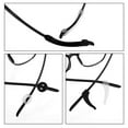 thumbnail image 4 of Almohadillas nasales para gafas, correas de sujeción para gafas, ganchos para las orejas de silicona antideslizantes, fundas 16 pares, 4 of 9