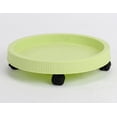thumbnail image 3 of Flower Pot Creative Plastic Planter Pot Gardening Pot with Tray for Indoor Outdoor, 3 of 10