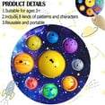 thumbnail image 3 of 4 Pcs Jouet Fidget Galaxy Dimple Poppet Jouets Planète Dimple S, 3 of 4