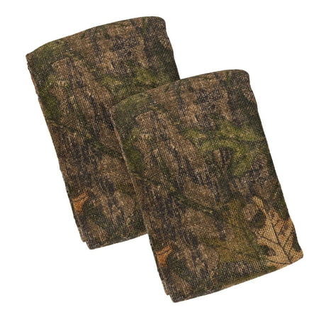 Vanish Hunting Camo Burlap 12 L x 54 W 2-Pack Mossy Oak Obsession Ground Blind Material Brown