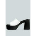 thumbnail image 4 of SCANDAL Slip on Block Heel Sandals, 4 of 7