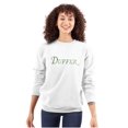 thumbnail image 3 of Duffer Funny Golfer Insult Golfing Unisex Plus Fleece Graphic Sweatshirt Brisco Brands 2X, 3 of 5