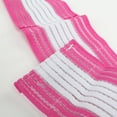 thumbnail image 5 of Yuarrent Muñequera deportiva Vendaje de compresión flexible Soporte para esguince de brazo de pantorrilla Accesorios para máquinas de ejercicios Blanco + rosa rojo, 5 of 5