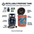 thumbnail image 2 of Tanque de propano Ignik Deluxe de 5 lb con manguera y estuche de transporte, 2 of 6
