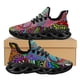 thumbnail image 1 of Zapatillas deportivas con amortiguación para correr con estampado de melocotón y amor para mujer, zapatos de malla transpirables para niña, zapatos deportivos resistentes al agua, 1 of 6