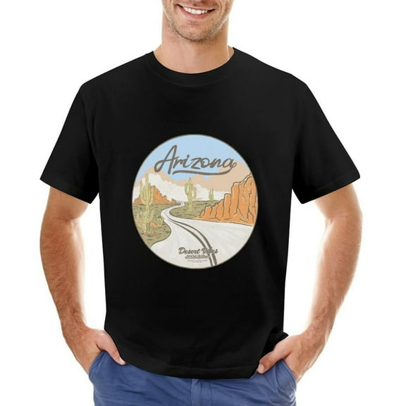 Adventure Desert Explorer Men's T-Shirt Nomad Travel Hiking Tee