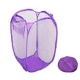 thumbnail image 3 of Flmtop Laundry Bag Pop Up Mesh Washing Foldable Laundry Basket Bag Bin Hamper Storage, 3 of 8