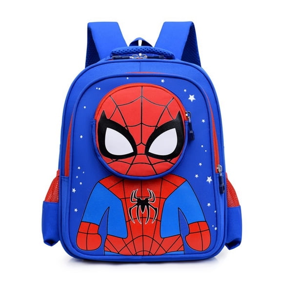 NexTorq Cartoon Spider Schoolbag - Cute Backpack for School Teen Bookbag Aesthetic Travel Book Bags for School Student Back Packs, 3D, Waterproof, Large-Capacity
