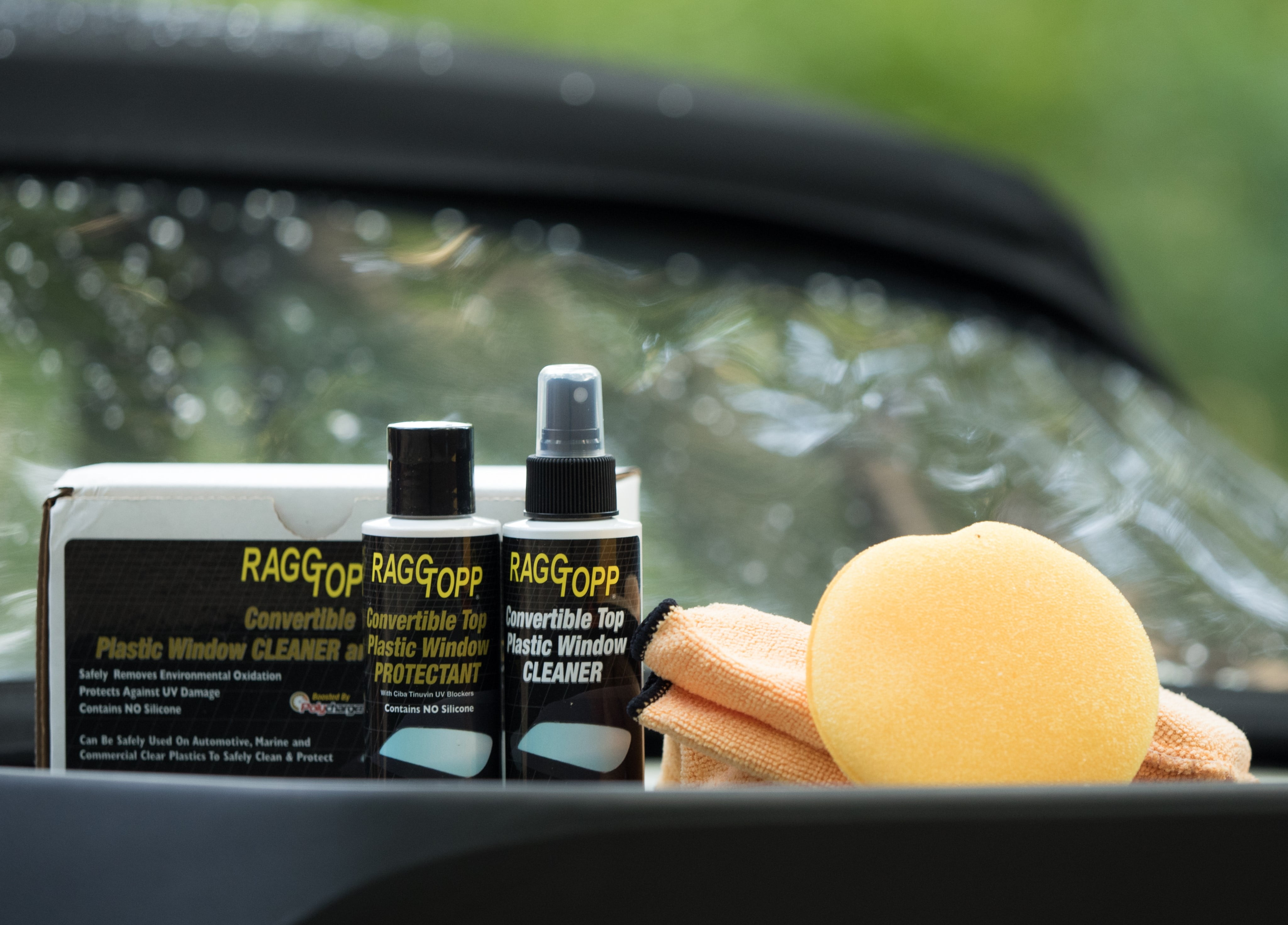RaggTopp CONVERTIBLE Plastic Window Cleaner & Protectant Kit