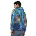 thumbnail image 4 of Kdxio Colorful Winged Dolphin Print Men Hoodies Casual Hoodies for Men with Zip Pockets Full Zip Long Sleeve Sweatshirt Sports Hooded Jacket-XX-Large, 4 of 5