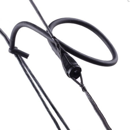 Wofarmy Tube Peep Sight 3/16 Hole Size Silicone Rubber Compound Bow Positioning Rope 1Pc