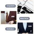 thumbnail image 5 of 16 Pcs Name Tags for Clothes Pin Worker Names Nametag Mourning Bands Badges with Clips Office, 5 of 6