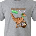 thumbnail image 4 of Inktastic Best Egg Hunter Ever Easter Dinosaur Youth T-Shirt, 4 of 5