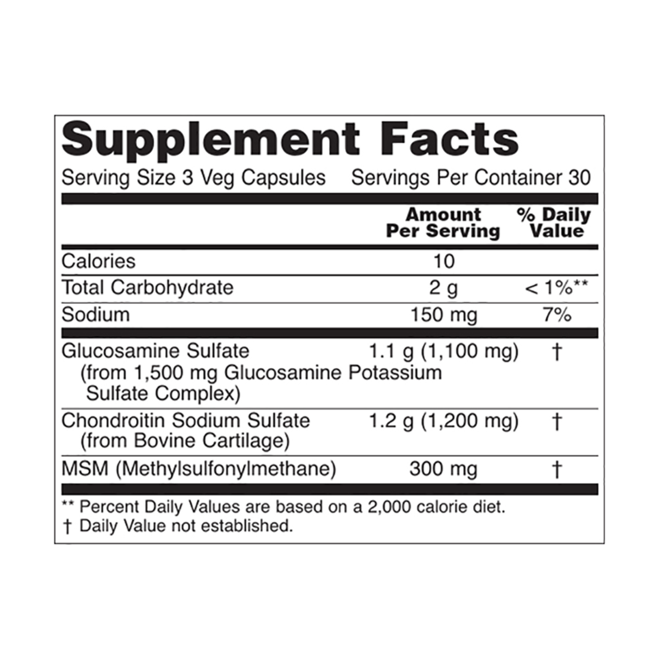 NOW Supplements, Glucosamine & Chondroitin with MSM, Joint Health, Mobility and Comfort*, 90 Veg Capsules