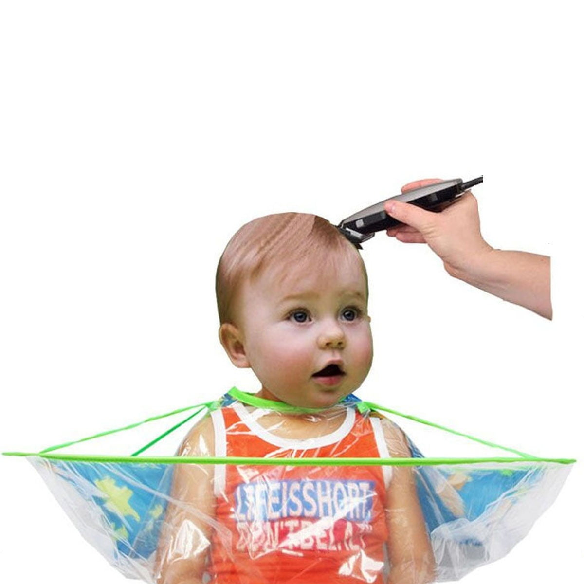 Kids Baby Lightweight Clear Haircut Cloak Umbrella ...